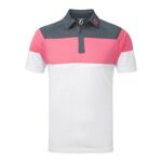 Raglan Chest Stripe Pique