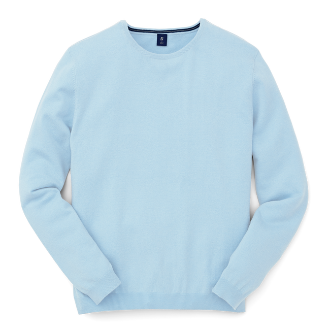 cashmere blend crewneck sweater